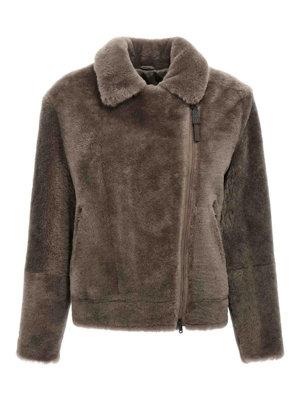 BRUNELLO CUCINELLI: カジュアルジャケット online - カジュアルジャケット - グレー