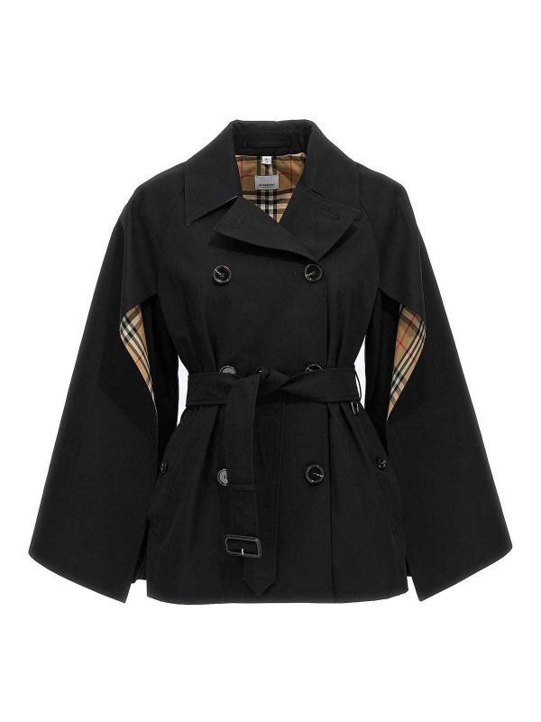 Burberry cots trench coat Black Women 8071137