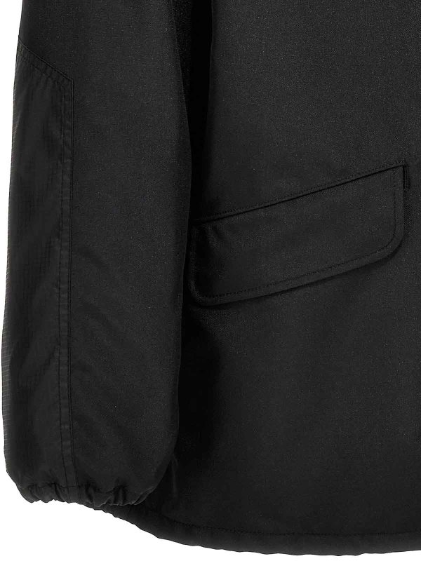 Technical fabric blazer jacket shop online: COMME DES GARÇONS HOMMES PLUS