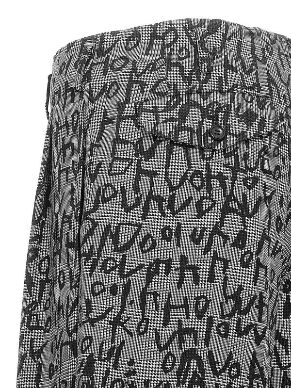 All over print brmuda shorts shop online: COMME DES GARÇONS HOMMES PLUS