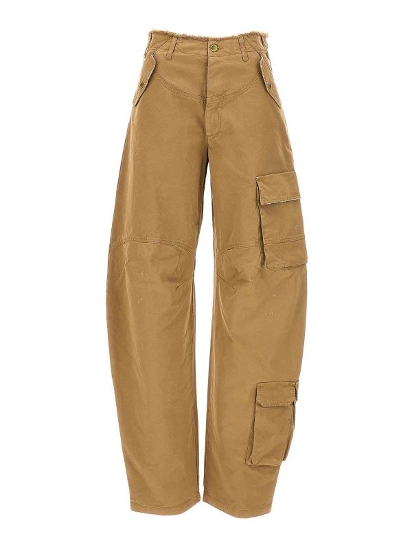 DARKPARK: Hosen Shorts - Shorts - Beige