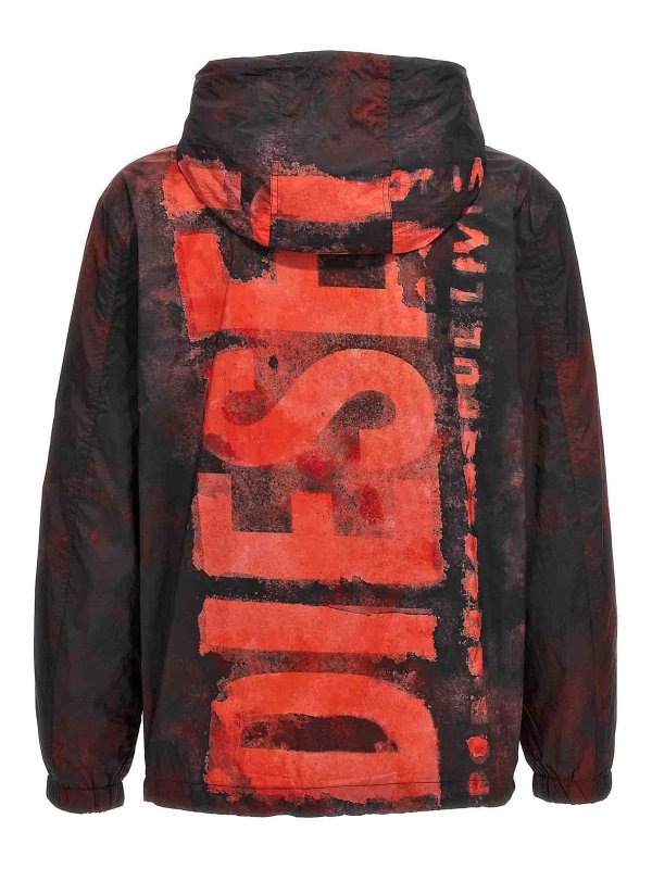 DIESEL: blazers online - warrett hooded jacket