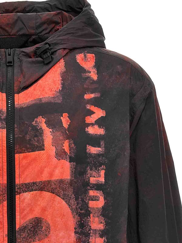 The Best Shops DIESEL: blazers - warrett hooded jacket