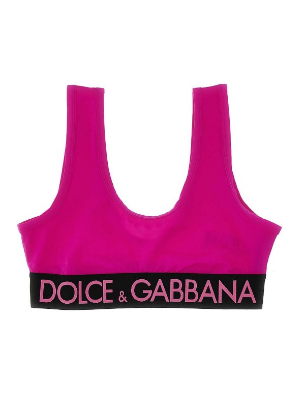 DOLCE & GABBANA: トップス＆タンクトップ - トップ/タンクトップ - マルチカラー