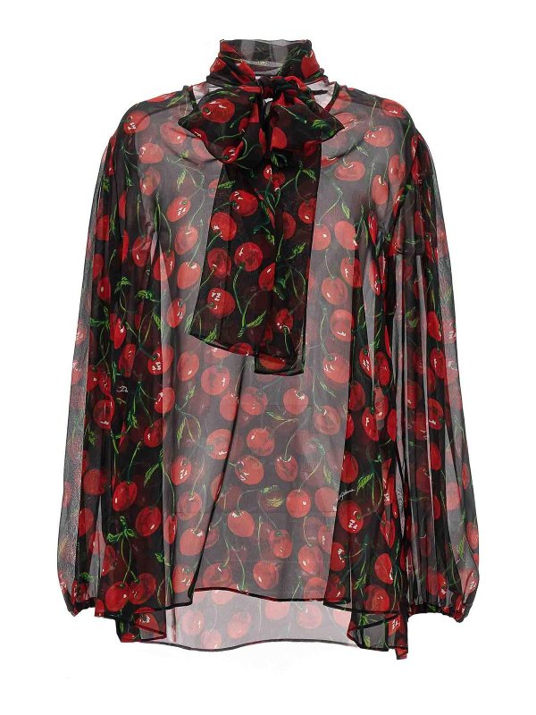 DOLCE & GABBANA: ブラウス - ブラウス - マルチカラー