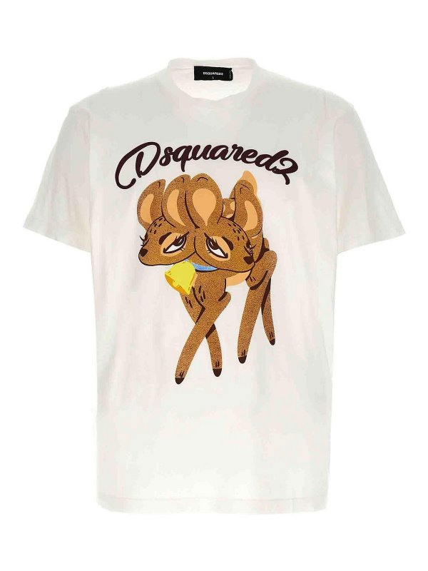 DSQUARED2: t-shirts - Printed t-shirt