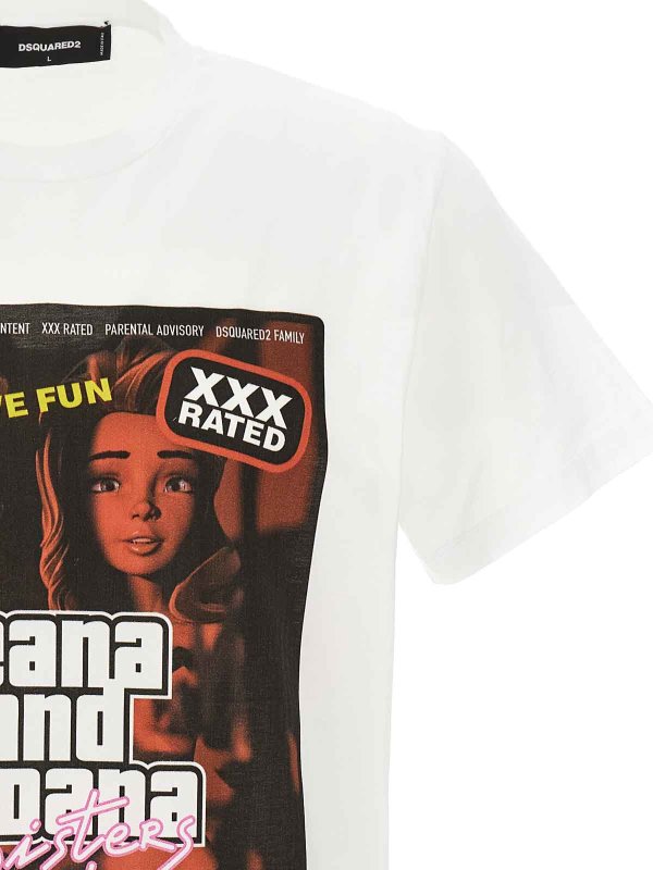 The Best Shops DSQUARED2: t-shirts - Printed t-shirt