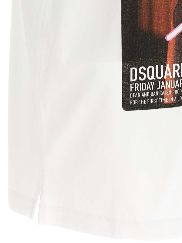 Printed t-shirt shop online: DSQUARED2