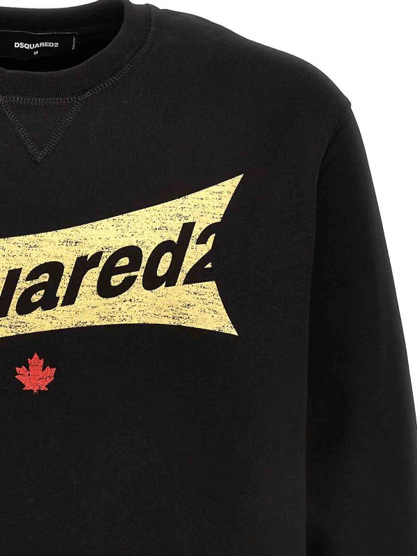 The Best Shops DSQUARED2: Sweatshirts & Pulls - Sweat-Shirts - Noir