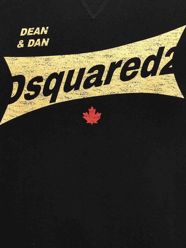 Sweat-Shirts - Noir shop online: DSQUARED2