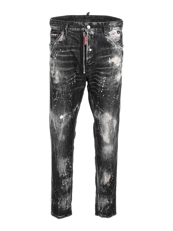 DSQUARED2: bootcut jeans - Jeans relax long crotch