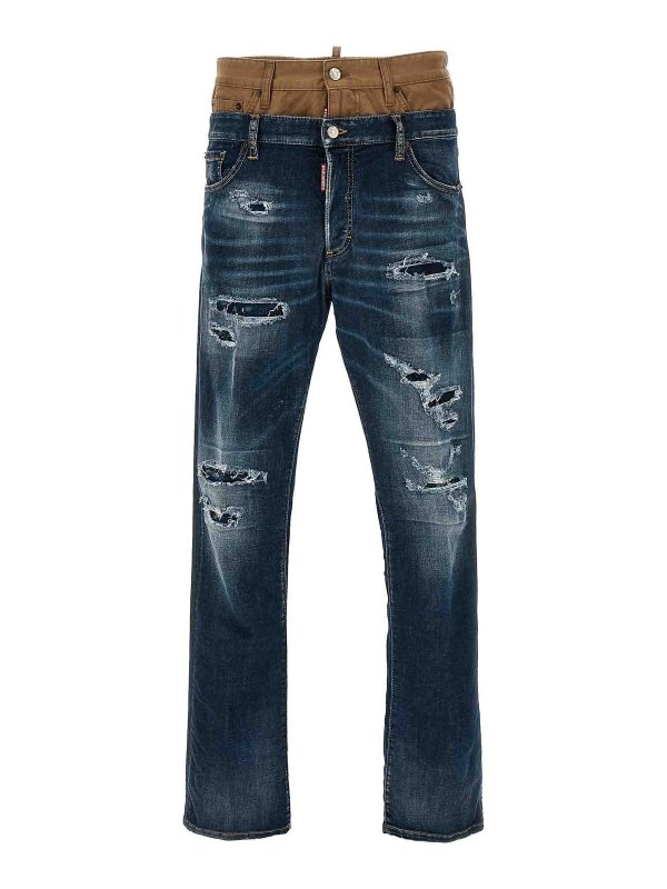 DSQUARED2: bootcut jeans - Jeans skinny twin pack