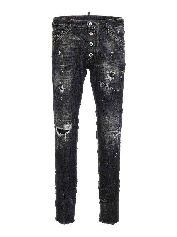 DSQUARED2: bootcut jeans - Jeans pac-man cool guy