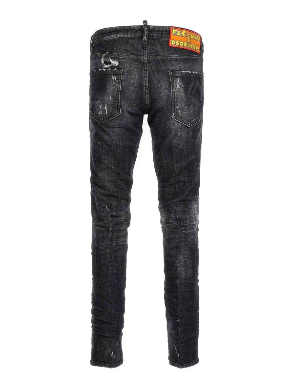 DSQUARED2: bootcut jeans online - Jeans pac-man cool guy
