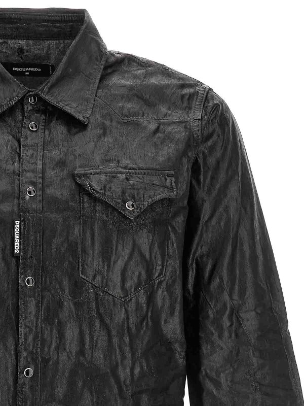 The Best Shops DSQUARED2: Hemden - Hemd - Schwarz