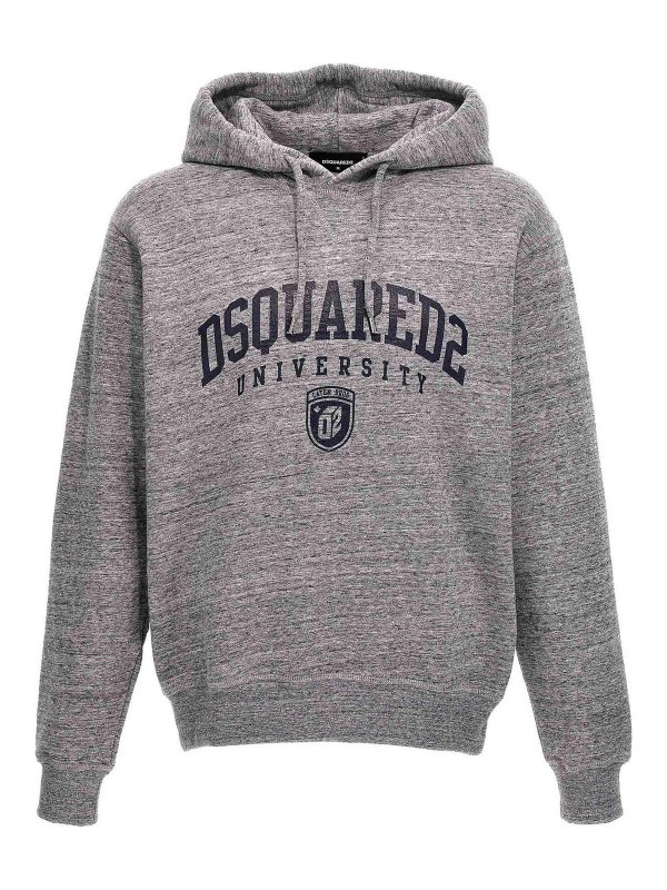DSQUARED2: Sweatshirts und Pullover - Sweatshirt - Grau