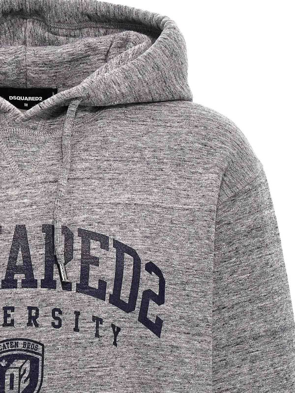 The Best Shops DSQUARED2: Sweatshirts und Pullover - Sweatshirt - Grau