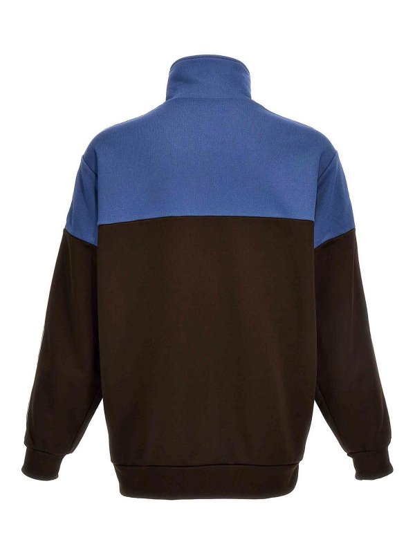 DSQUARED2: Sweatshirts & Sweaters online - Logo colorblock sweatshirt