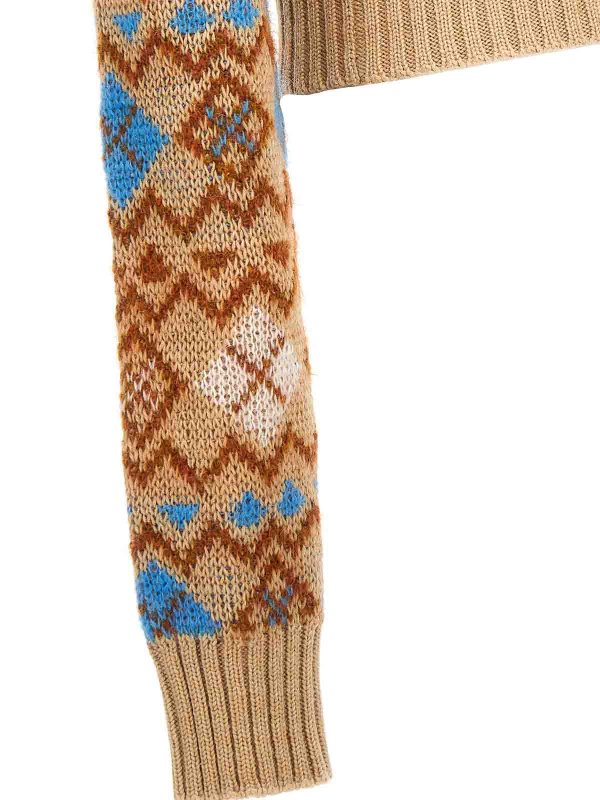 クルーネック - ベージュ shop online: DSQUARED2