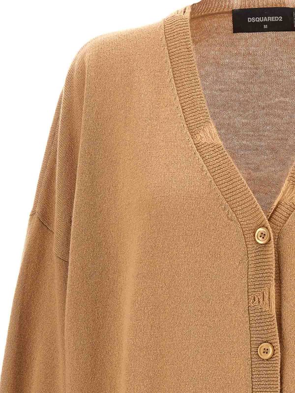 The Best Shops DSQUARED2: cardigans - Cardigan fluo trim