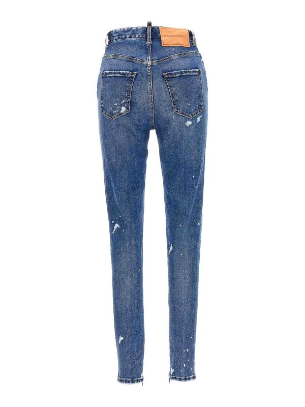 DSQUARED2: bootcut jeans online - Jeans high waist twiggy