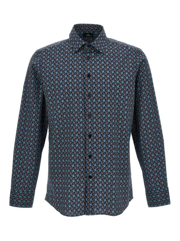 ETRO: shirts - Patterned shirt