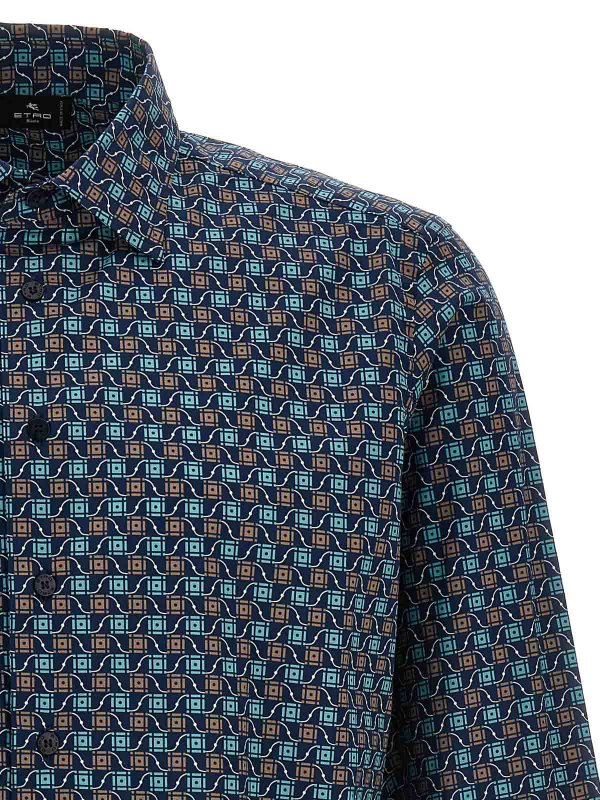 The Best Shops ETRO: shirts - Patterned shirt