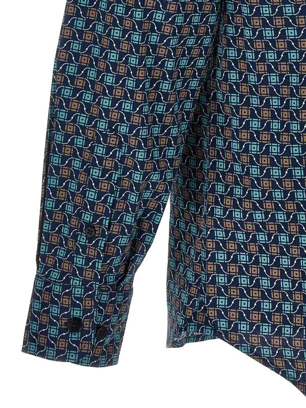 Patterned shirt shop online: ETRO