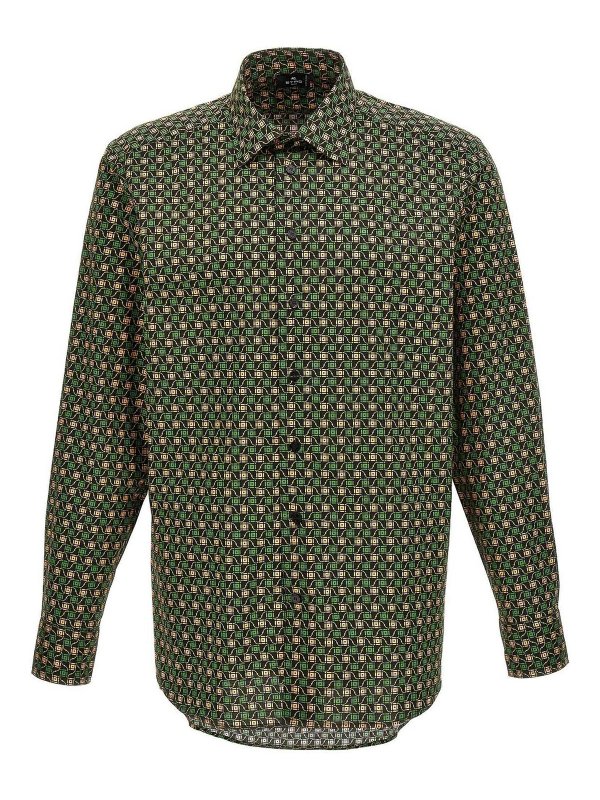 ETRO: shirts - Patterned shirt