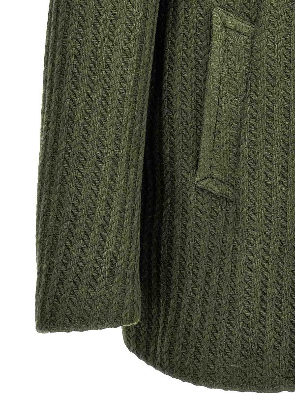 Double-breasted coat shop online: ETRO