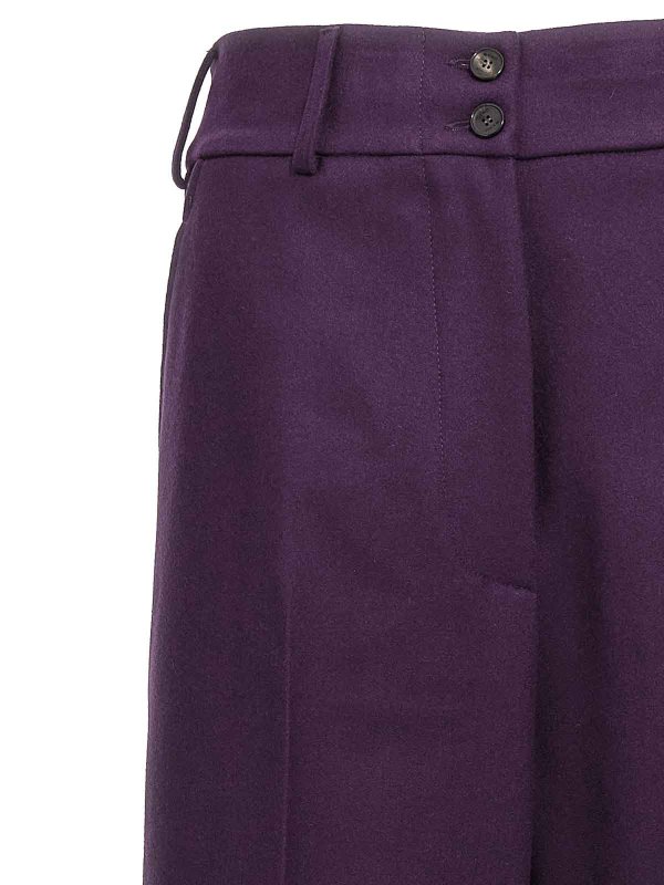 The Best Shops ETRO: Trousers Shorts - Wool pants