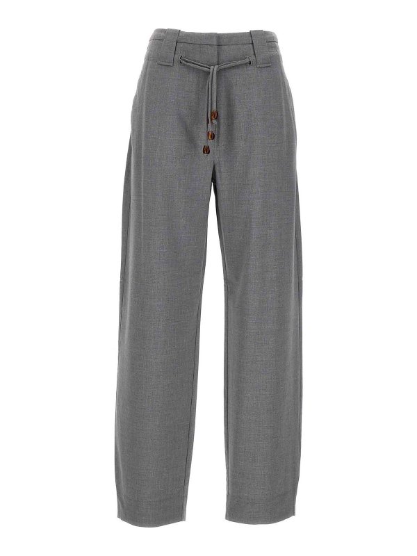 GANNI: トラウザーショーツ - ショートパンツ - Drapey