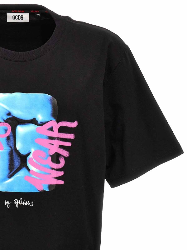 The Best Shops GCDS: Camisetas - Camiseta - Negro