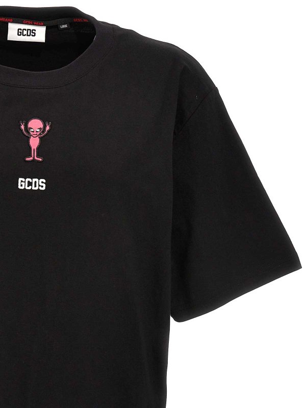 The Best Shops GCDS: T-shirts - T-Shirt - Schwarz