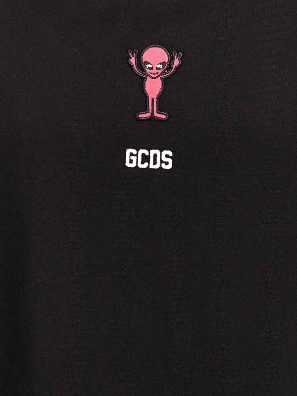 T-Shirt - Schwarz shop online: GCDS