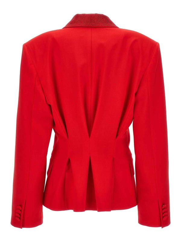 GIUSEPPE DI MORABITO: blazers online - All over crystal lapel blazer