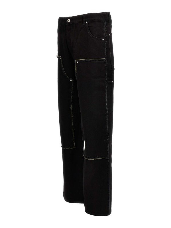 The Best Shops Heron Preston: Bootcut - Bootcut Jeans - Schwarz