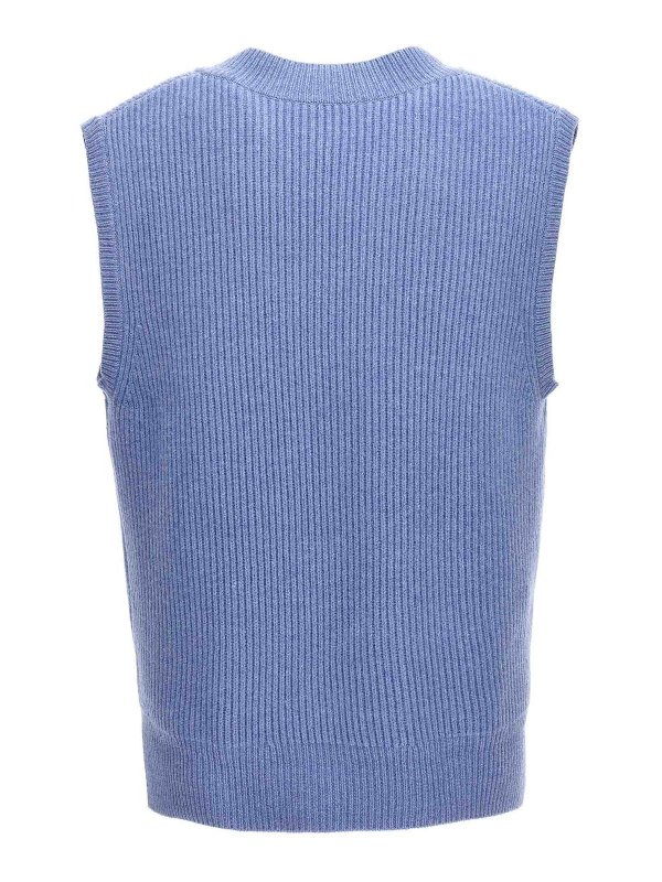 J.W. ANDERSON: vests online - Logo patch vest