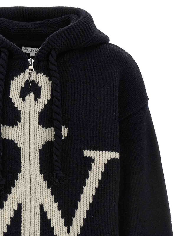 Cardigans J.W. Anderson - hooded sweater - KW0948YN0170132