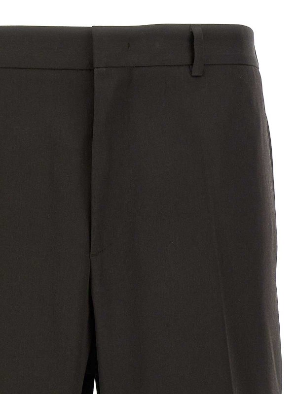 The Best Shops JIL SANDER: Trousers Shorts - Wool pants