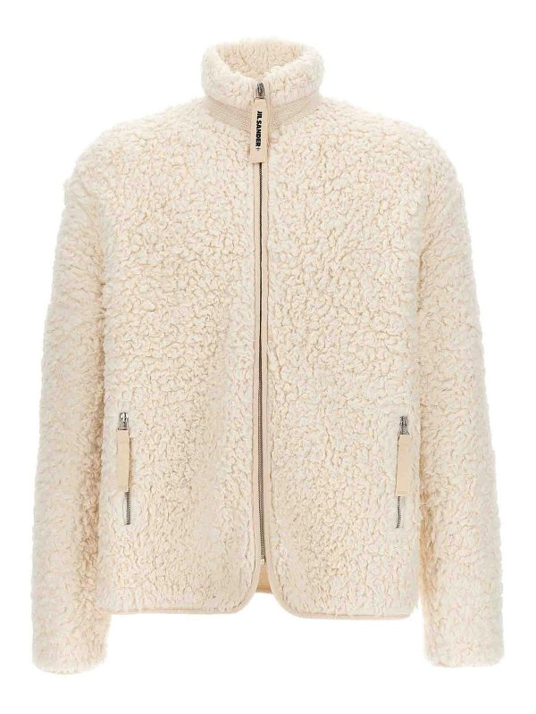 JIL SANDER: blazers - Faux fur jacket