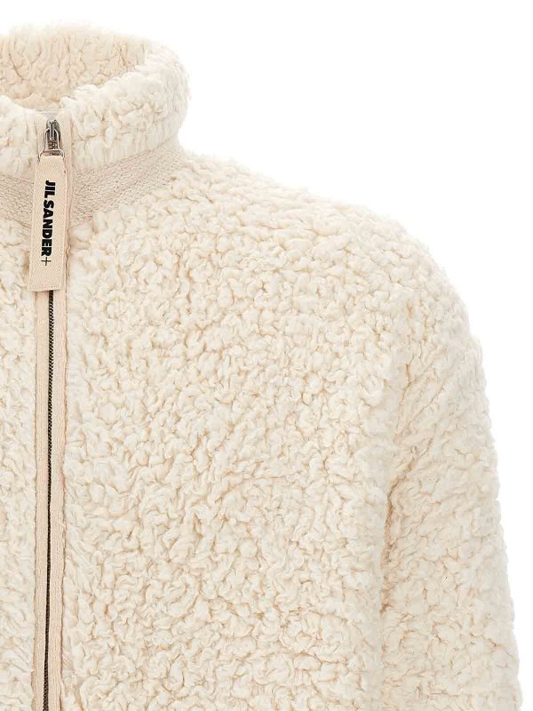 The Best Shops JIL SANDER: blazers - Faux fur jacket