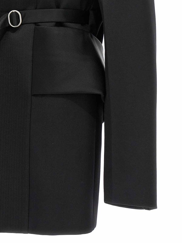 カジュアルジャケット - 黒 shop online: JIL SANDER