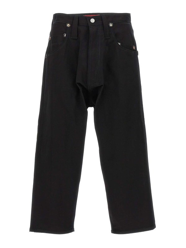 JUNYA WATANABE: Bootcut - Bootcut Jeans - Schwarz