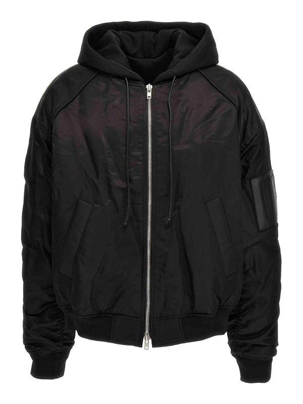 JUUN J: blazers - Hooded jacket