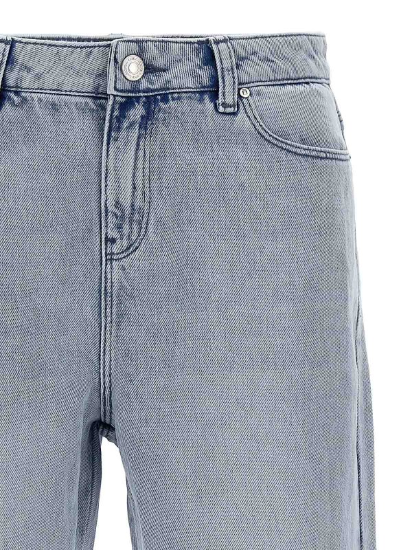 The Best Shops KARL LAGERFELD: bootcut jeans - Rhinestone fringed jeans