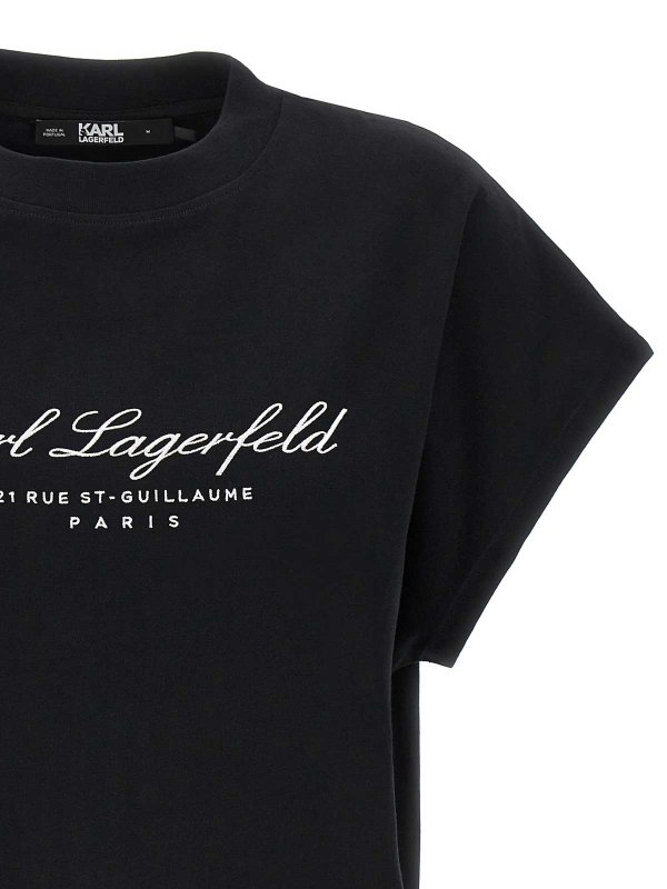 The Best Shops KARL LAGERFELD: T-shirts - T-Shirt - Noir
