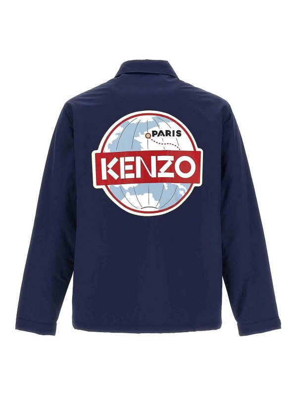 KENZO: blazers online - kenzo globe padded jacket