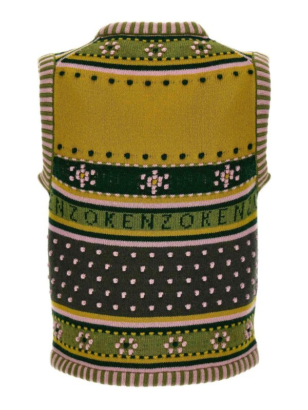 KENZO: Chalecos  online - Chaleco - Verde