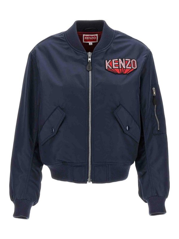KENZO: Blazer - Blazer - Azul